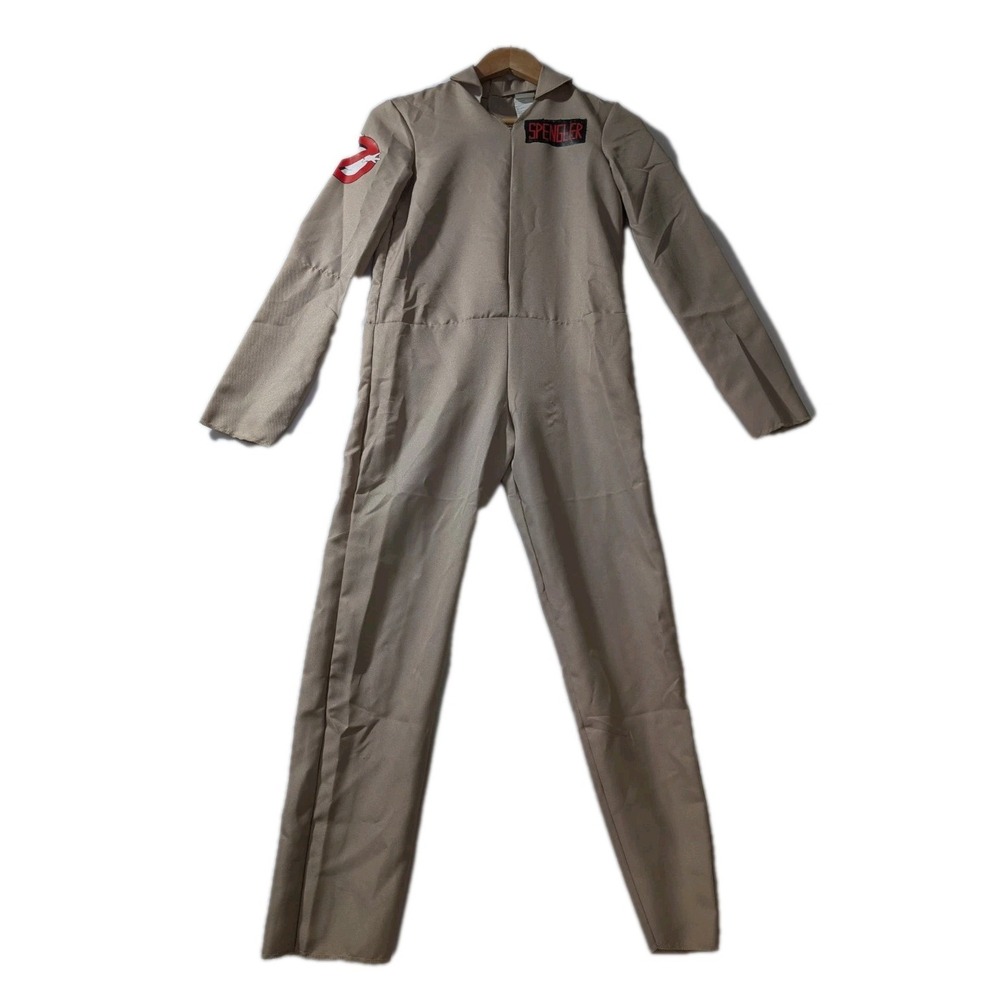 Officially Licensed Ghostbusters Egon Spengler Costume Kids M (7–8) Jumpsuit - Picture 1 of 16